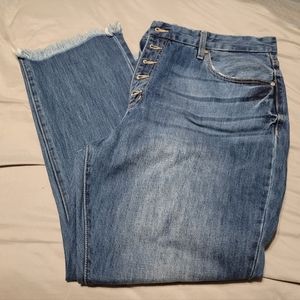 NWT KANCAN ANKLE JEANS 16W